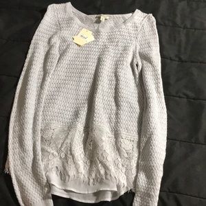 Cotton sweater